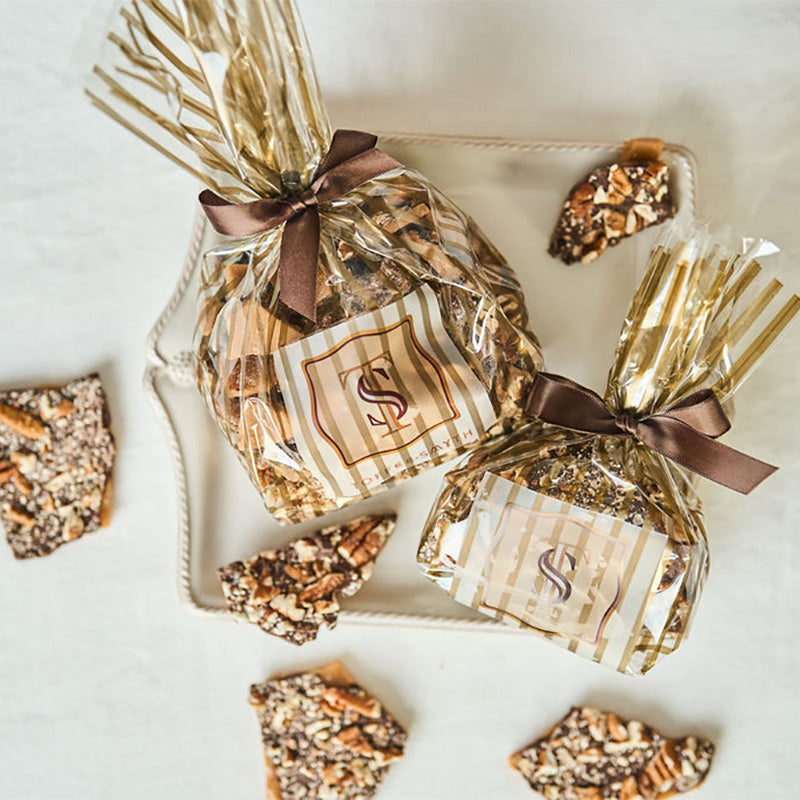 Chocolate Pecan Toffee 8 oz Bag